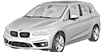 BMW F45 P1AF6 Fault Code